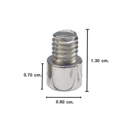 ปุ่มรับชั้นเหล็กตัวผู้ PANSIAM SS-51 แพ็ก 20 ชิ้น_1