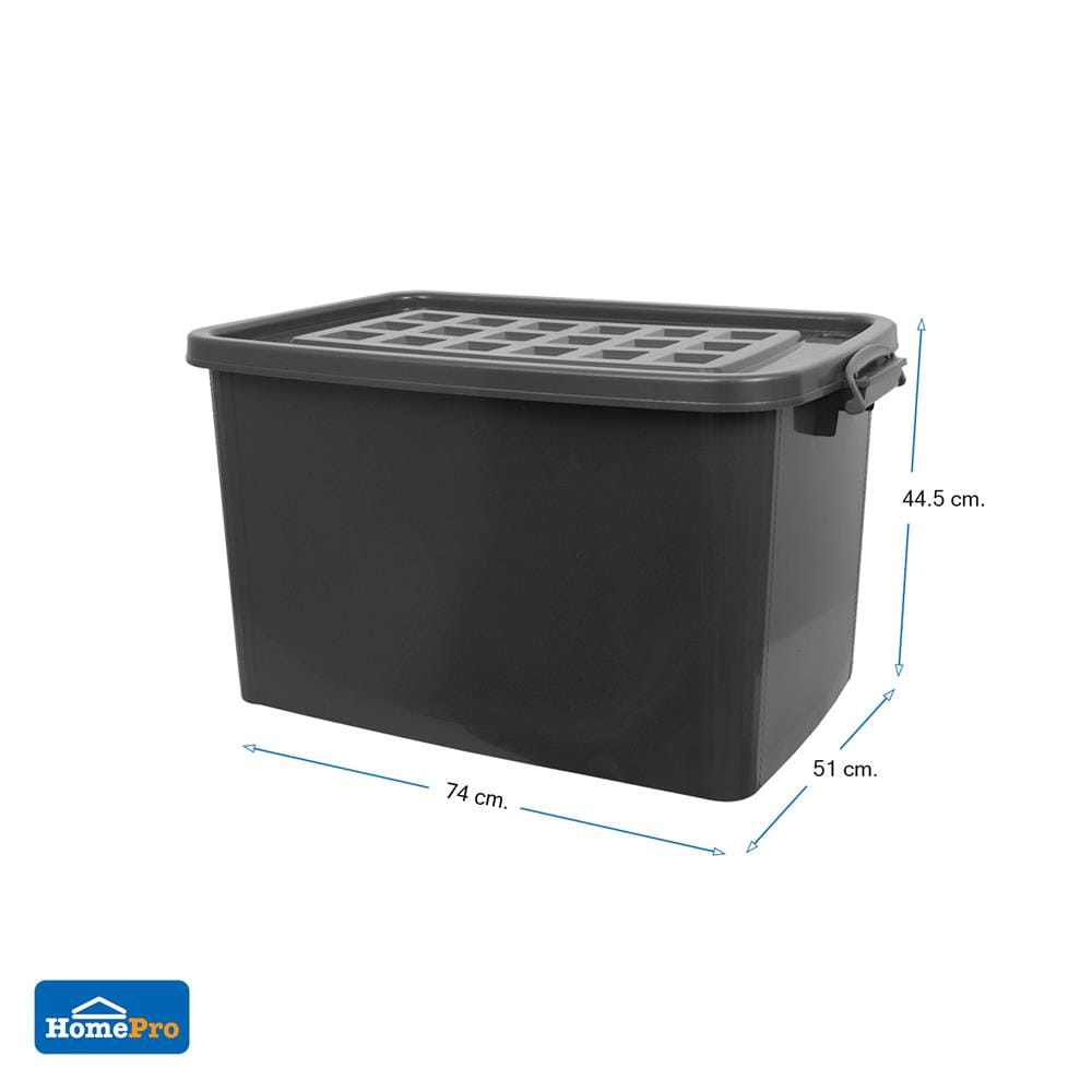 กล่องเก็บของ STACKO 3010 51X74X44.5 ซม. สีเทา