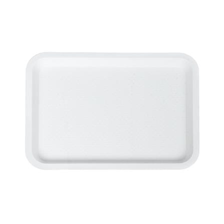 ถาดพลาสติกเหลี่ยม NAM NGAI HONG 484 23.5x32.5x2 ซม. สีครีม_0