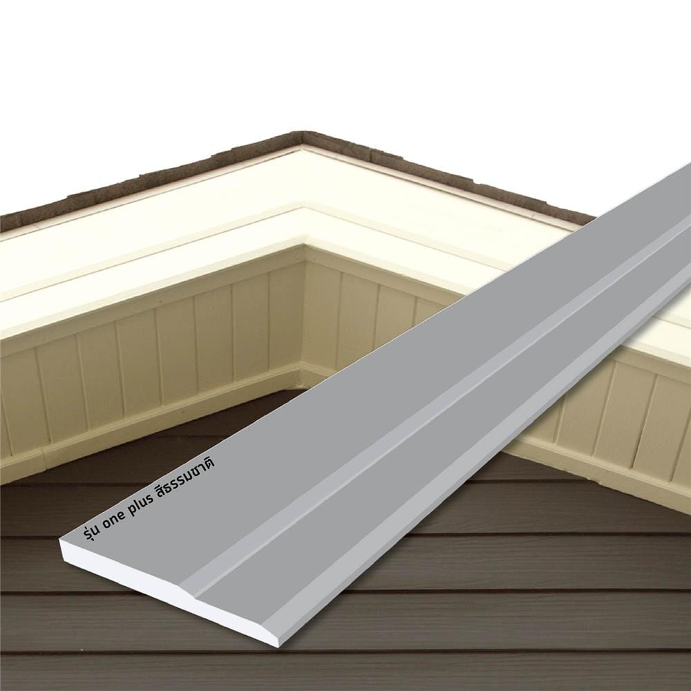 ไม้เชิงชาย SHERA ONE PLUS 23.5X400X2.2 ซม. สีธรรมชาติ