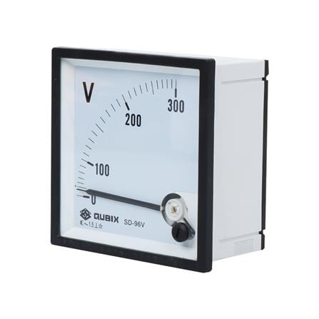 โวลต์มิเตอร์แบบ ANALOG ต่อตรง SALZER 300 โวลต์ 96x96 มม._1