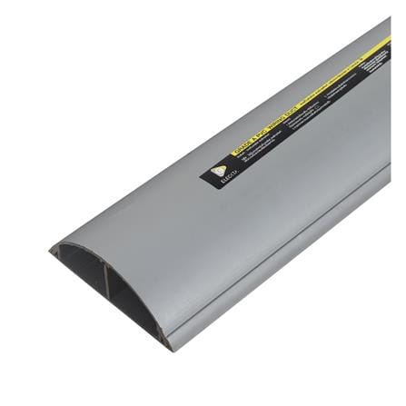 HALF-ROUND RACEWAY ELECKTA 7.8CMX2M GREY
