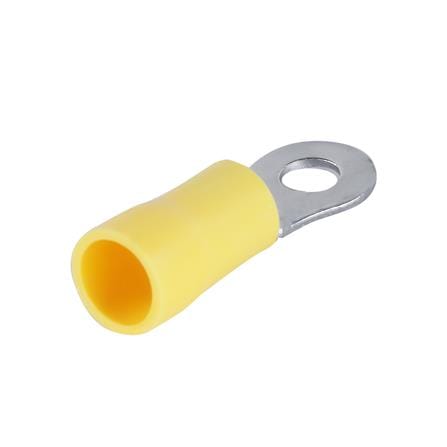 หางปลากลมหุ้ม ZEBERG RVM 5.5-4 สีเหลือง แพ็ก 20 ชิ้น_1