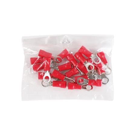 หางปลากลมหุ้ม ZEBERG RVM 1.25-4 สีแดง แพ็ก 20 ชิ้น_1
