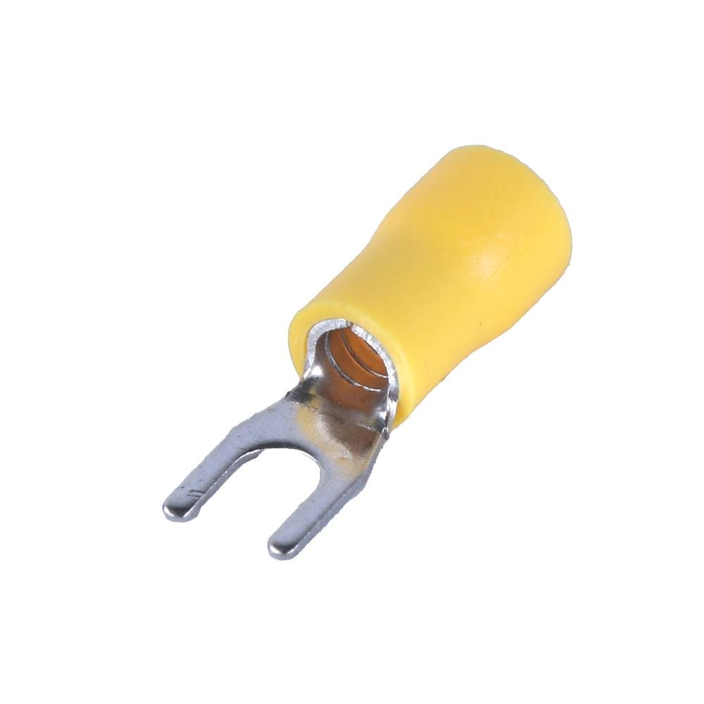 หางปลาแฉกหุ้ม ZEBERG SVM 5.5-4 สีเหลือง แพ็ก 20 ชิ้น