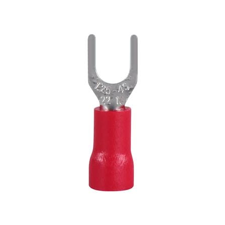 หางปลาแฉกหุ้ม ZEBERG SVM 1.25-4 สีแดง แพ็ก 20 ชิ้น