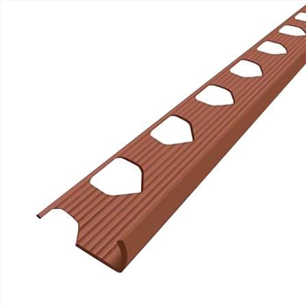 คิ้ว PVC ชวากร KD-00184-34 10 มม. สีอิฐ 2 ม._0