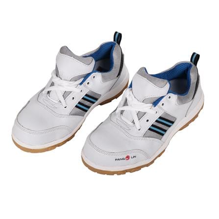 รองเท้านิรภัยหนังหุ้มส้น พื้นยาง PANGOLIN SPORT เบอร์ 7 สีขาว_0