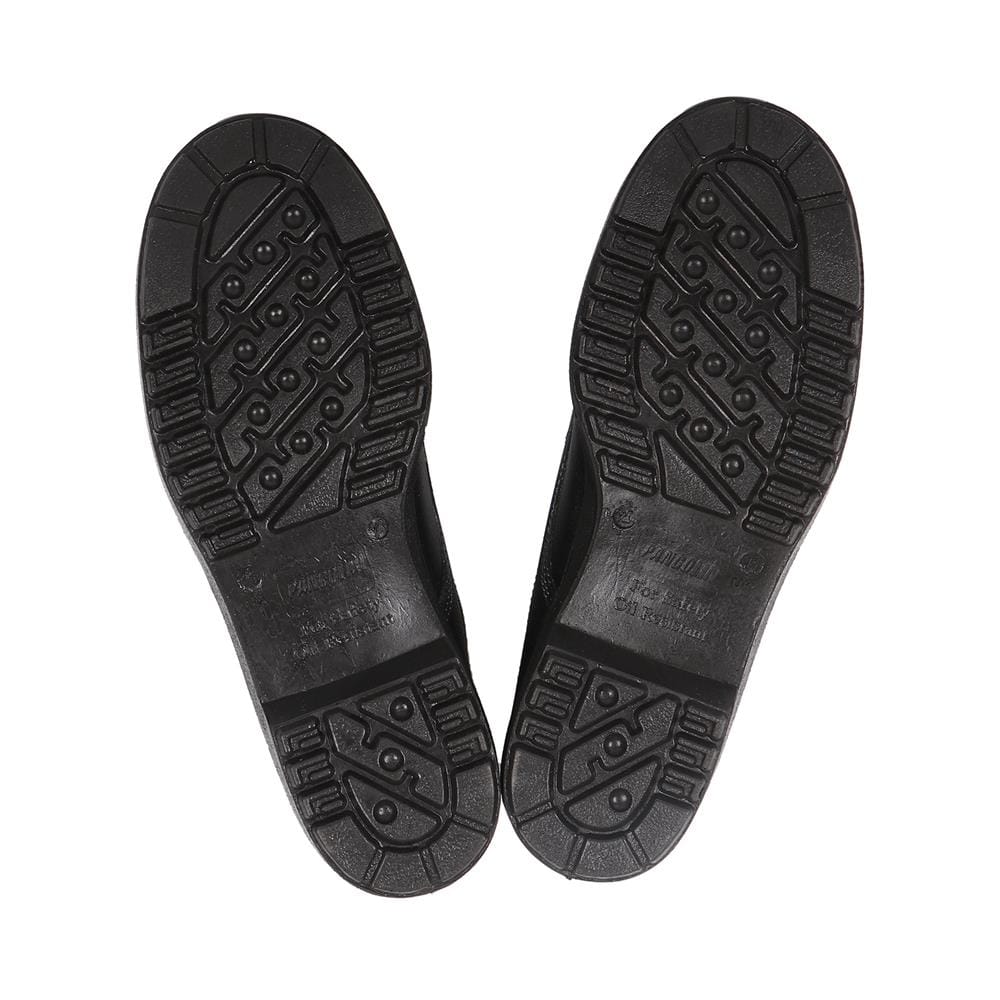 รองเท้านิรภัยหนังหุ้มส้น พื้น PU PANGOLIN ECONOMY เบอร์ 11 สีดำ