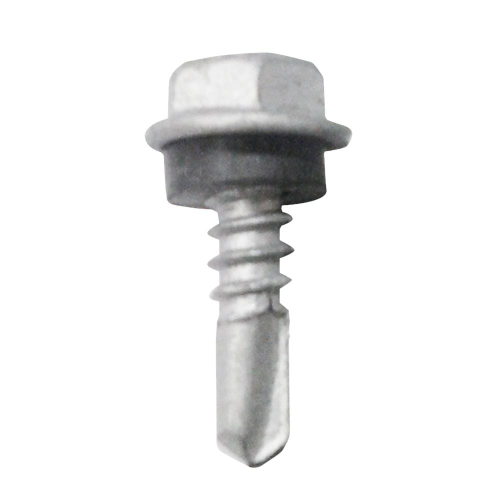 สกรูเมทัลชีทท้องลอน แปเหล็ก RHINO 10x16 มม. (ชุด 100 ชิ้น)