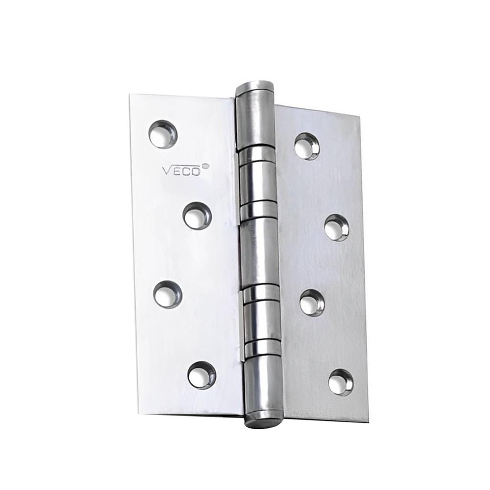 บานพับ 4x3 นิ้ว x 2 มม. VECO 4BB สีสเตนเลส (แพ็ก 3 ชิ้น) 1 แถม 1