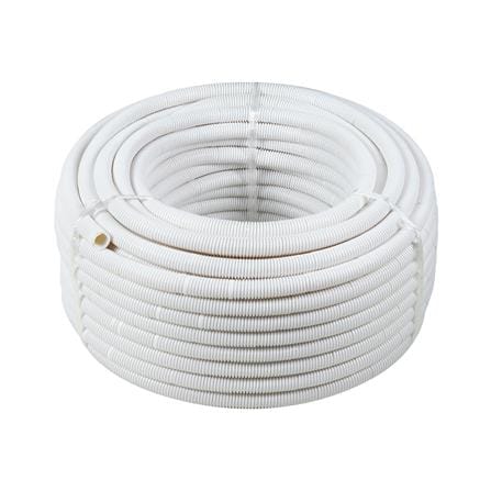 ท่ออ่อนลายลูกฟูก HACO 20 มม. 50 ม. สีขาว_0