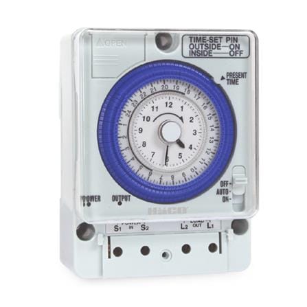 สวิตช์ตั้งเวลา 24 ชั่วโมง มีแบตสำรอง HACO TM-B20