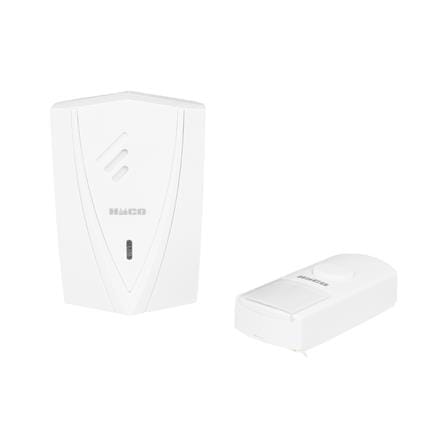 กระดิ่งไร้สายแบตเตอรี่ HACO HWD-821 สีขาว_0