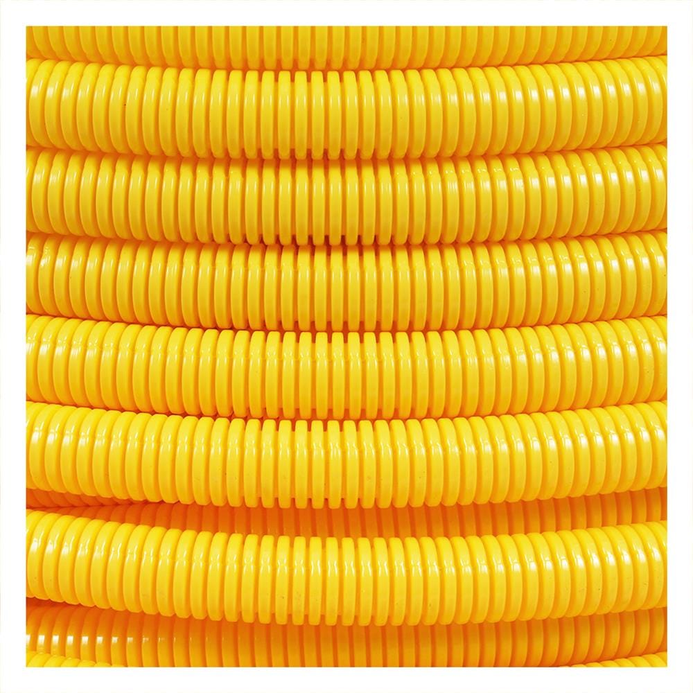 ท่ออ่อน PVC SCG 3/8 นิ้ว 50 เมตร สีเหลือง