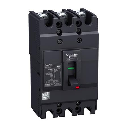 เมนเซอร์กิตเบรกเกอร์ 80 แอมป์ 3 เฟส SCHNEIDER EZC100