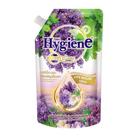 รีฟิลน้ำยาปรับผ้านุ่ม HYGIENE 490 มล. MORNING BLOOM_0