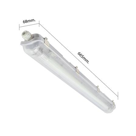 รางนีออนกันฝน LAMPTAN LED TRI PROOF SET 9 วัตต์ DAYLIGHT สีขาว_5