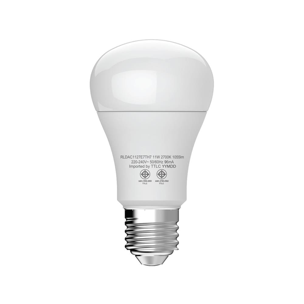 หลอด LED TOSHIBA A60 G7 11 วัตต์ WARM WHITE E27