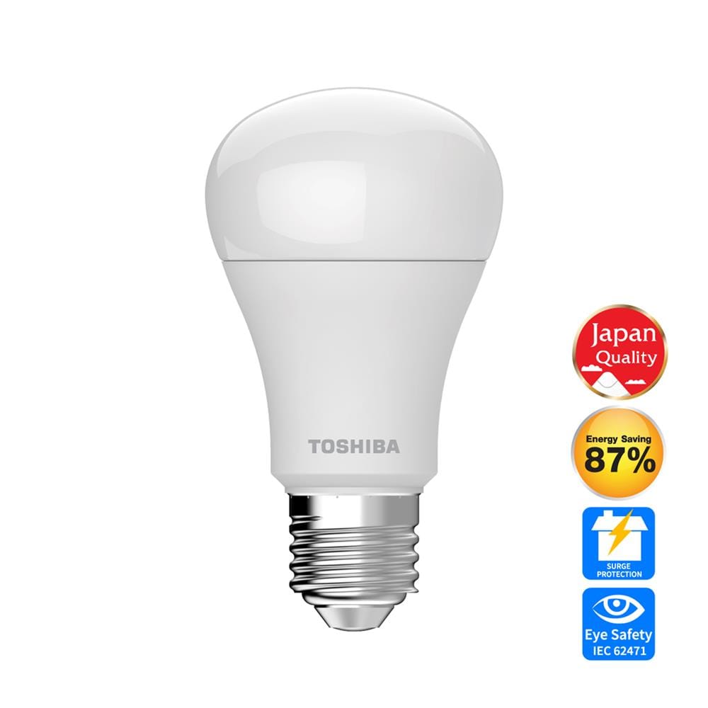 หลอด LED TOSHIBA A60 G7 11 วัตต์ COOL WHITE E27