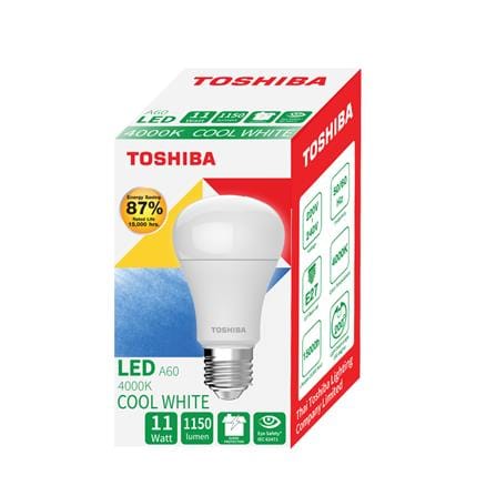 หลอด LED TOSHIBA A60 G7 11 วัตต์ COOL WHITE E27_5
