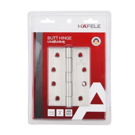 บานพับ 4X2.7 นิ้ว X 1.8 มม. HAFELE 489.20.078 สีสเตนเลส แพ็ก 3 ชิ้น_4