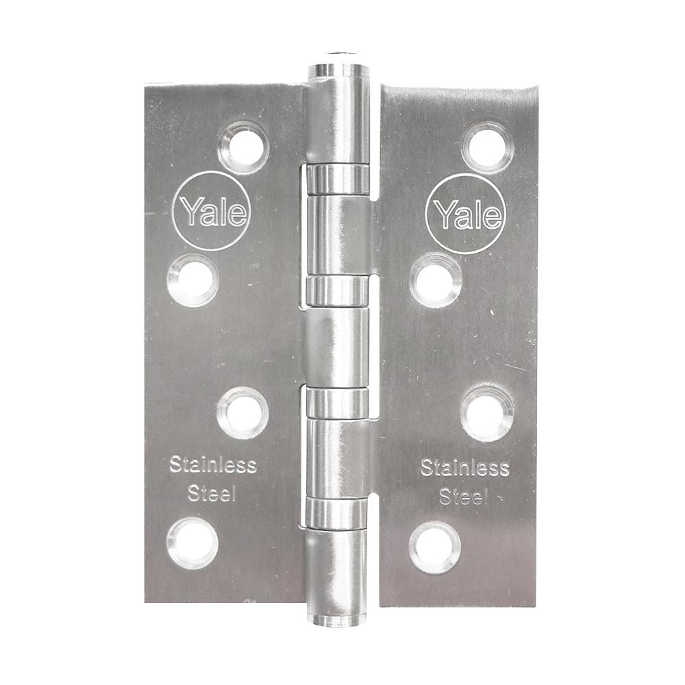 บานพับ 4X3 นิ้ว X 2 มม. YALE EHISL4320BBE2 สีสเตนเลส (แพ็ก 3 ชิ้น)