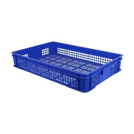ลังเบเกอรี่แบบโปร่ง BASKET NNH 103 42.5x66x10.5 สีน้ำเงิน_0