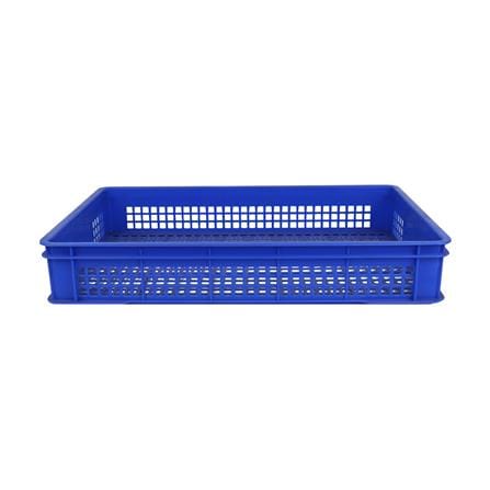 ลังเบเกอรี่แบบโปร่ง BASKET NNH 103 42.5x66x10.5 สีน้ำเงิน_1