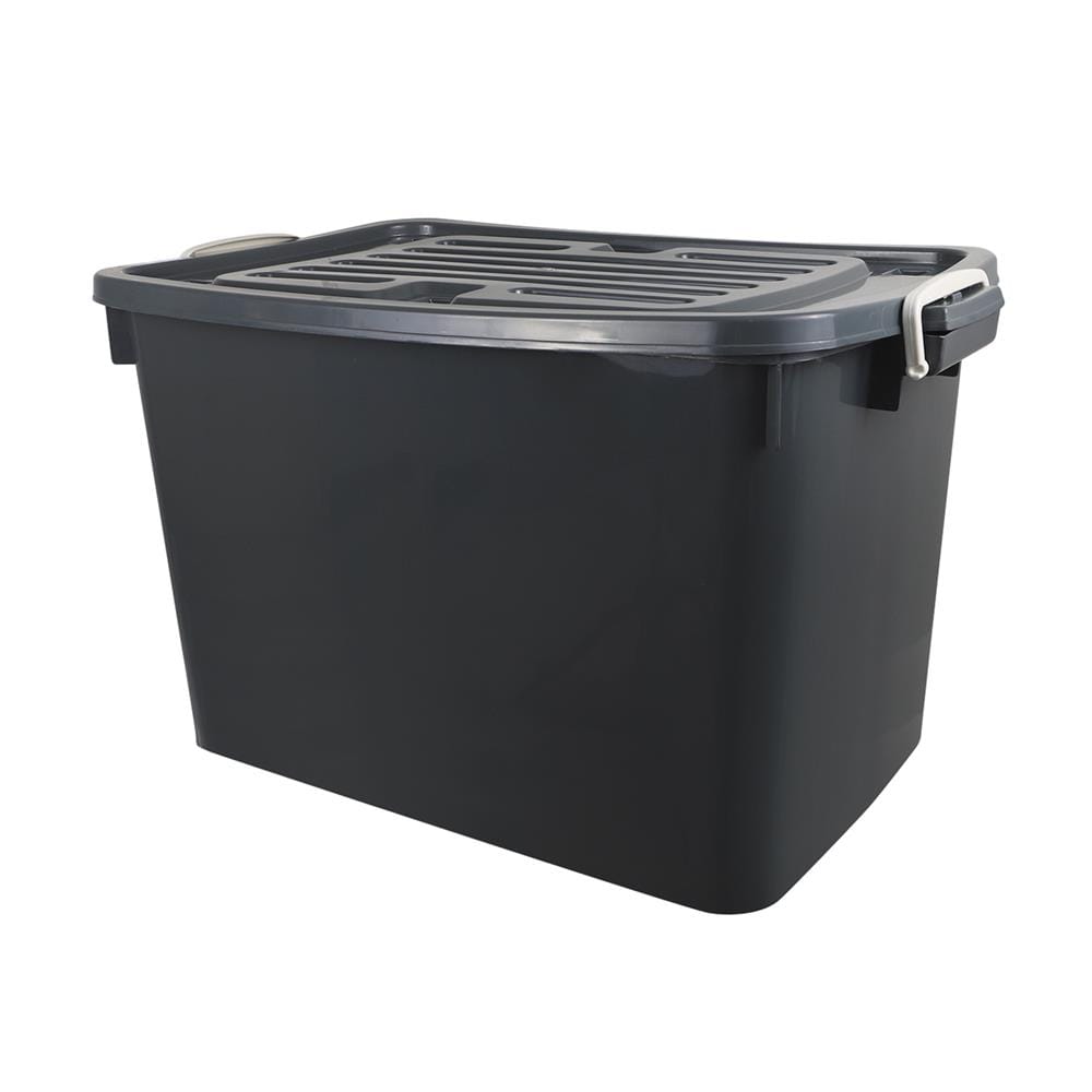 กล่องเก็บของ ME LIVING S140 50X80X47CM 140 ลิตร สีเทา