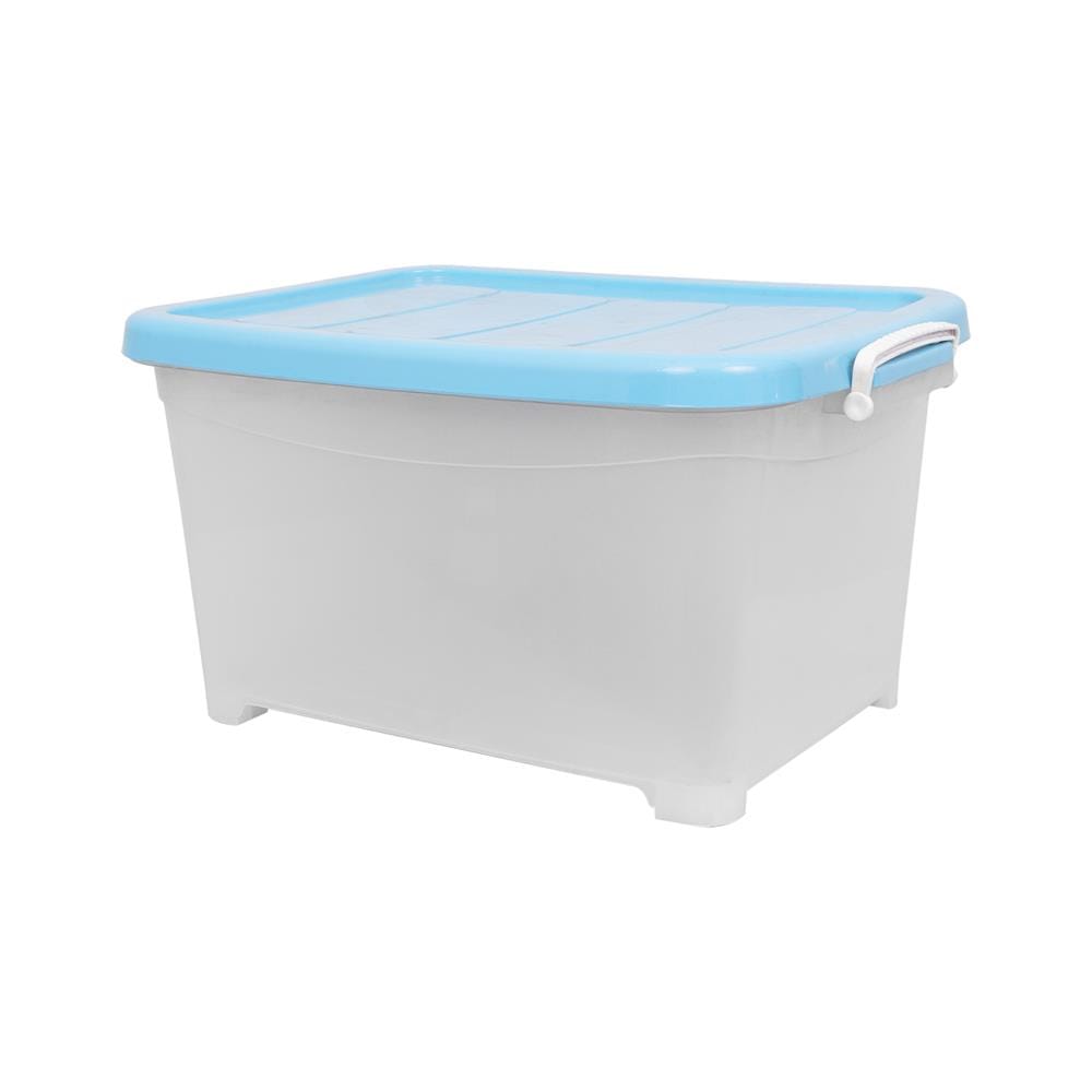 กล่องเก็บของ JCJ 5113 58.3X30.4X42.3 ซม. 50 ลิตร สีฟ้า