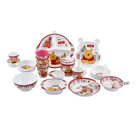 แก้วน้ำเมลามีน 250ml FLOWERWARE POOH WOODLAND_3