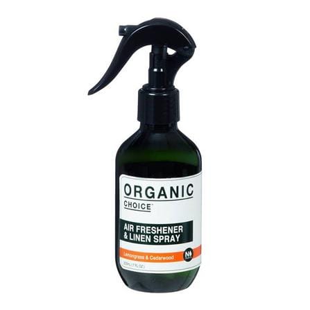 สเปรย์ปรับอากาศ ORGANIC CHOICE  200ml LEMONGRASS & CEDARWOOD_0