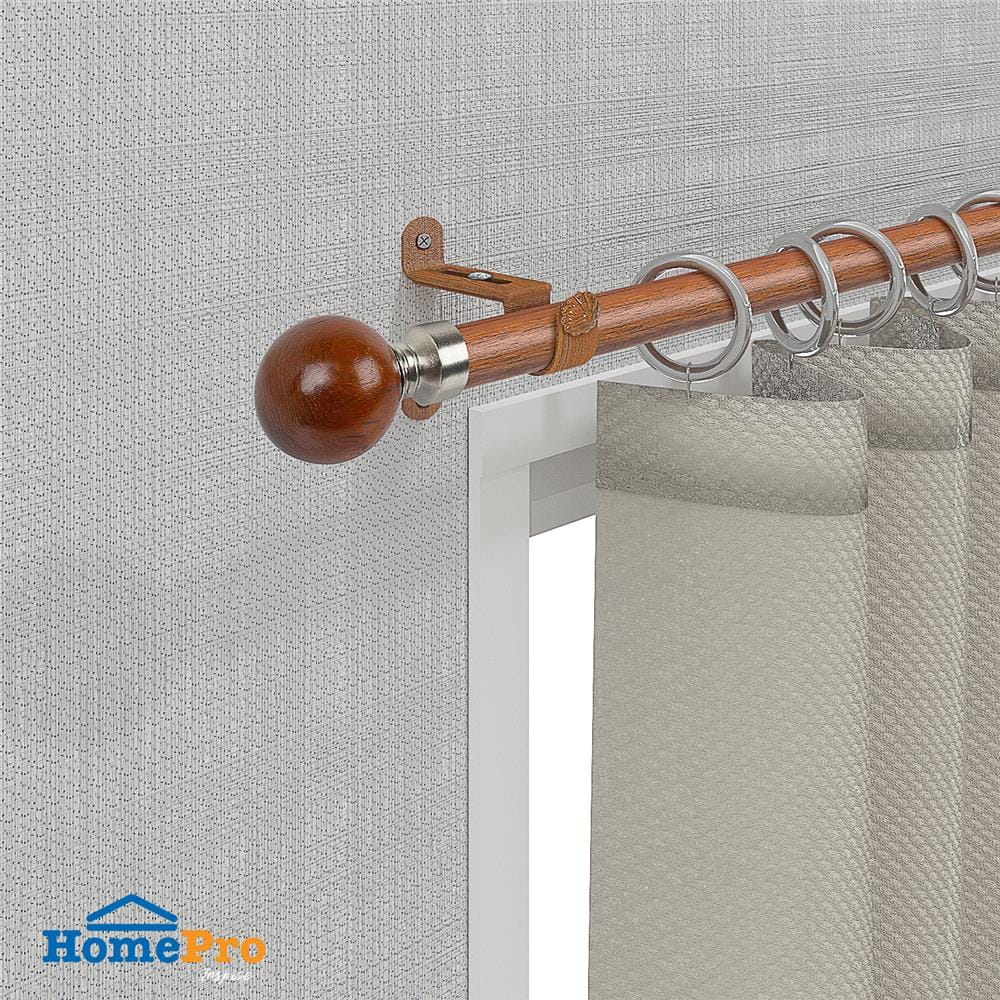 รางอะลูมิเนียม ยืดหด HOME LIVING STYLE DEMBEL 185-350 ซม. สีน้ำตาล