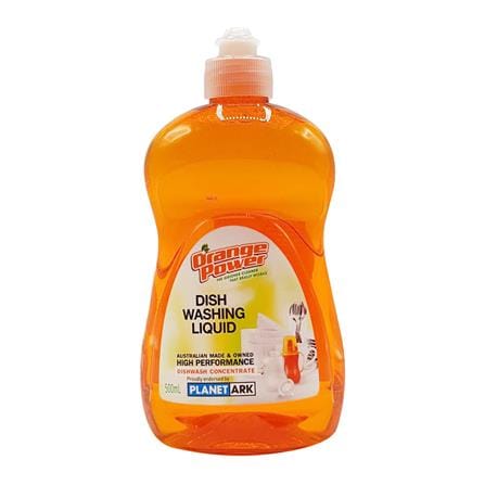 น้ำยาทำความสะอาดภาชนะ กลิ่นส้ม ORANGE POWER 500มล.