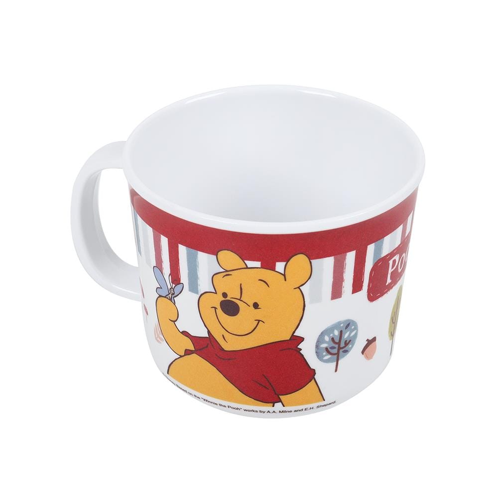 ถ้วยหูเมลามีน 300ml FLOWERWARE POOH WOODLAND
