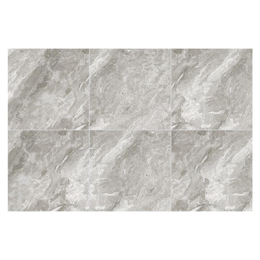 กระเบื้องพื้นพอร์ซเลน 60x60 ซม. ฮิปเตอร์ เทา 1.44M2