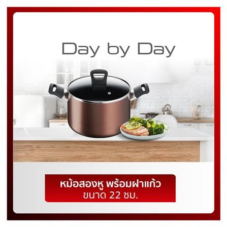 หม้อต้ม 22 ซม. TEFAL DAY BY DAY_1