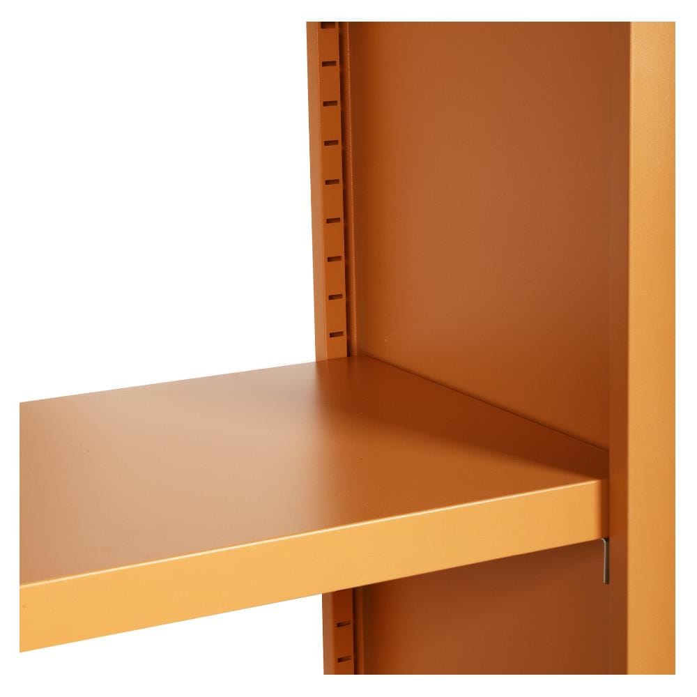 ชั้นวางของโล่ง LUCKY WORLD SF-1200x1800-EG 120X45.5X180 ซม. สีน้ำตาล