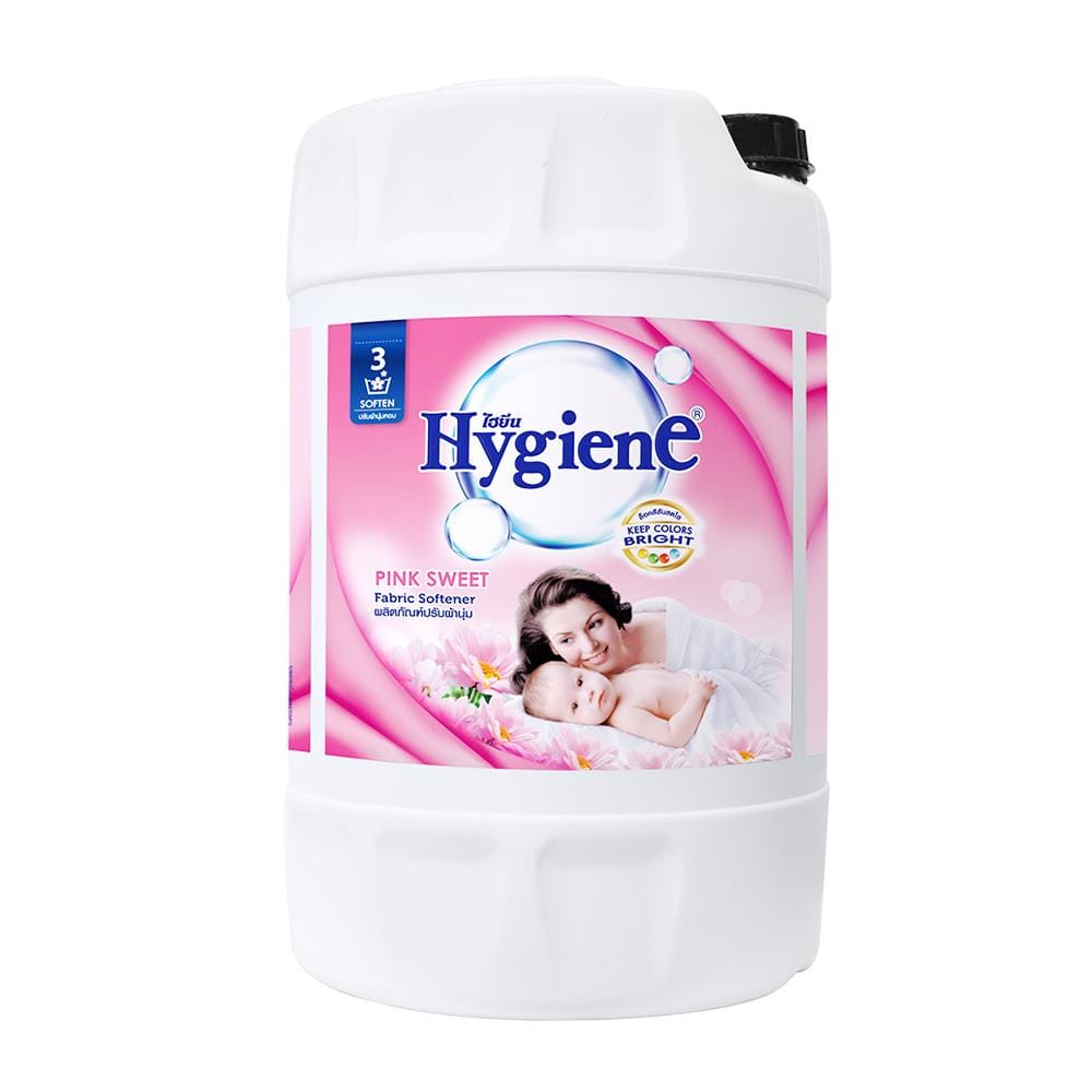 น้ำยาปรับผ้านุ่ม HYGIENE 20 ลิตร PINK SWEET