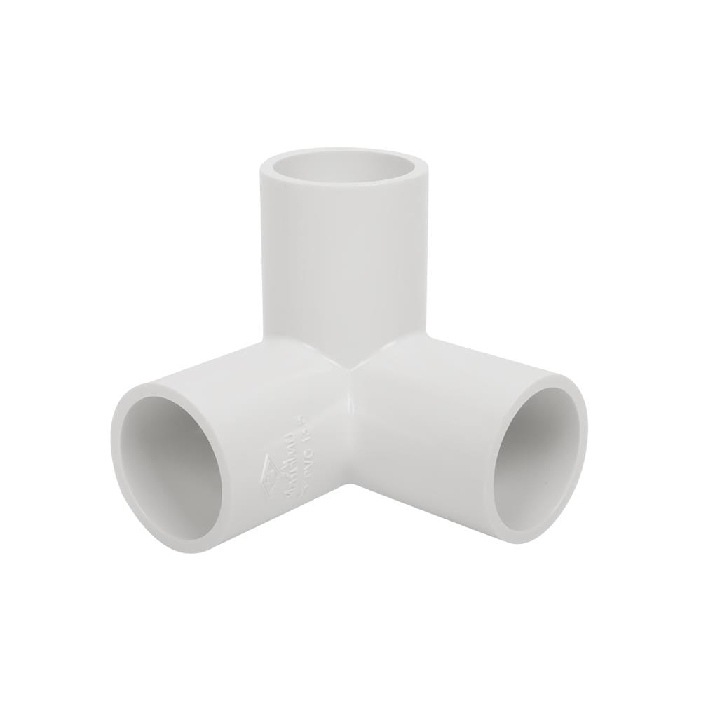 ข้อต่อสามทางตั้งฉาก PVC THAI PIPE 1 นิ้ว สีขาว