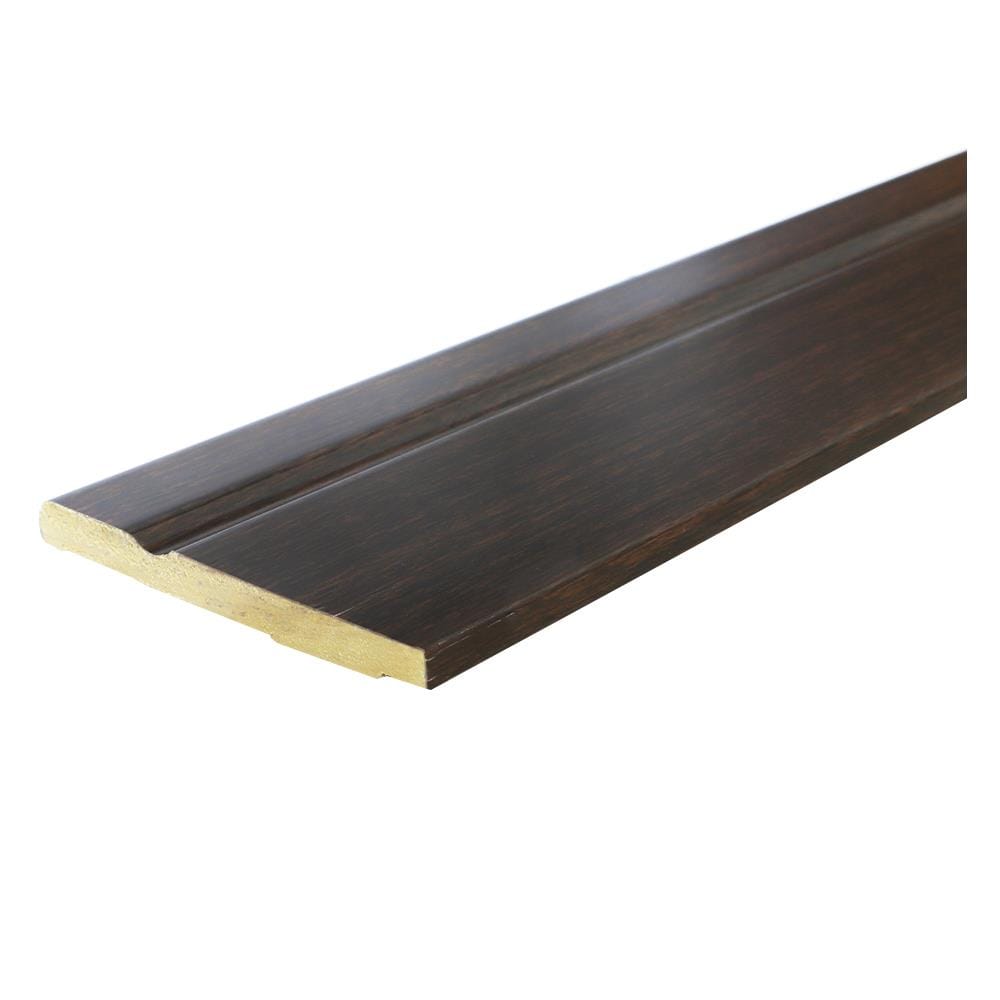 บัวพื้น PS LINEDEKOR MG341-1 8.8x240x0.8 ซม. สีโอ๊ค