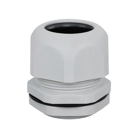 เคเบิ้ลแกลนด์เกลียวล็อค HACO HM-40G สีเทา_0