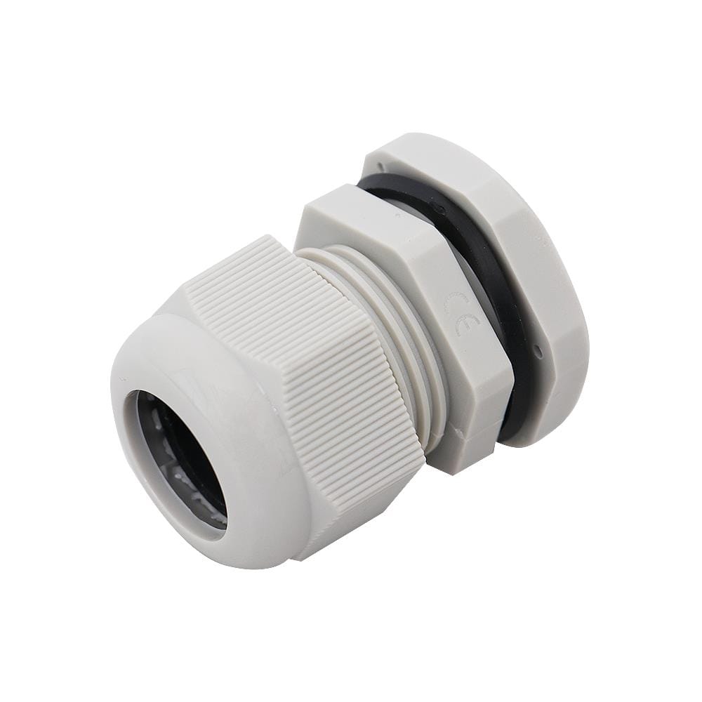 เคเบิ้ลแกลนด์เกลียวล็อค HACO HM-25G สีเทา