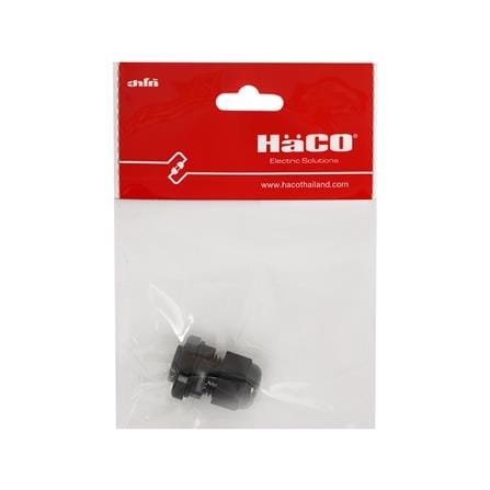 เคเบิ้ลแกรนด์เกลียวล็อค HACO HM-16B สีดำ_2