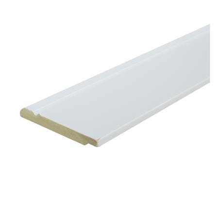 บัวพื้น PS LINEDEKOR MG3101-5 8x300x0.8 ซม. สีขาวด้าน