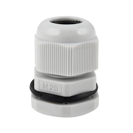 เคเบิ้ลแกลนด์เกลียวล็อค HACO HM-20G สีเทา_0