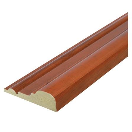ซับวงกบ PS LINEDEKOR MG3002-2 7.5x300x2.1 ซม. สีไม้มะค่าแดง