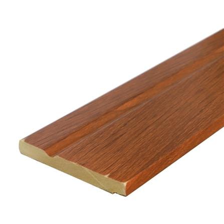 บัวพื้น PS LINEDEKOR LL341-3 8.8x240x0.8 ซม. สีไม้สักทอง