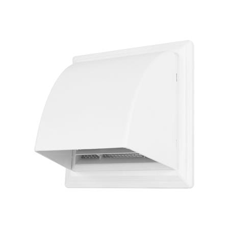 หน้ากากกันแมลงแบบกันฝน GRILLEGOODS 127 WH5 12.5 ซม. สีขาว_0